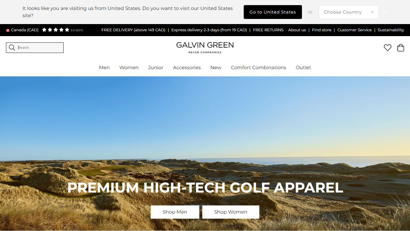 Galvin Green - We never compromise